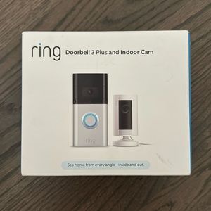 Ring Doorbell 3 Plus and Indoor Camera
